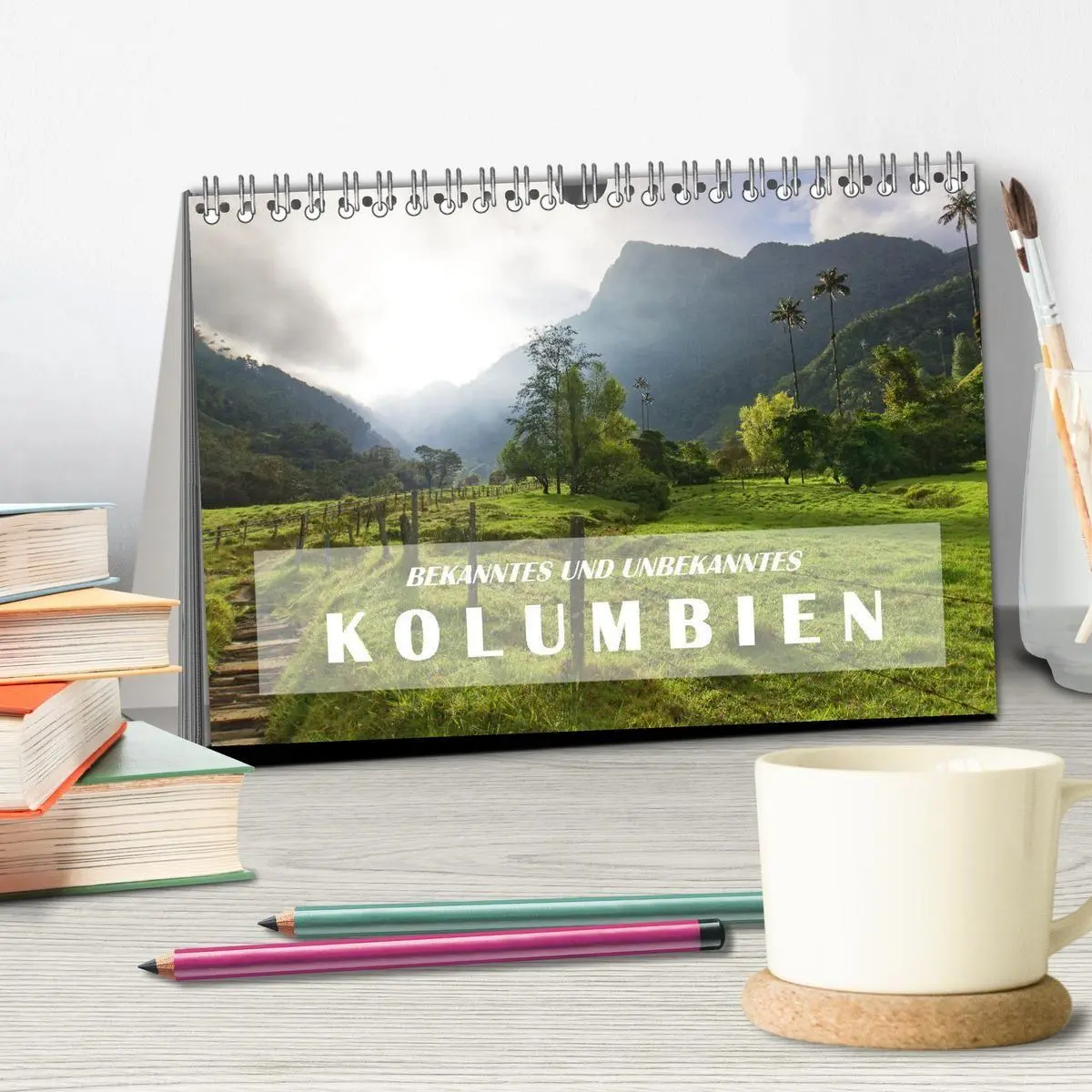 Bild: 9783569132252 | BEKANNTES UND UNBEKANNTES KOLUMBIEN (Tischkalender 2027 DIN A5...