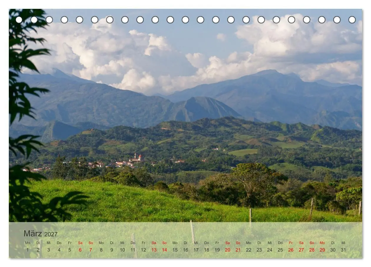 Bild: 9783569132252 | BEKANNTES UND UNBEKANNTES KOLUMBIEN (Tischkalender 2027 DIN A5...