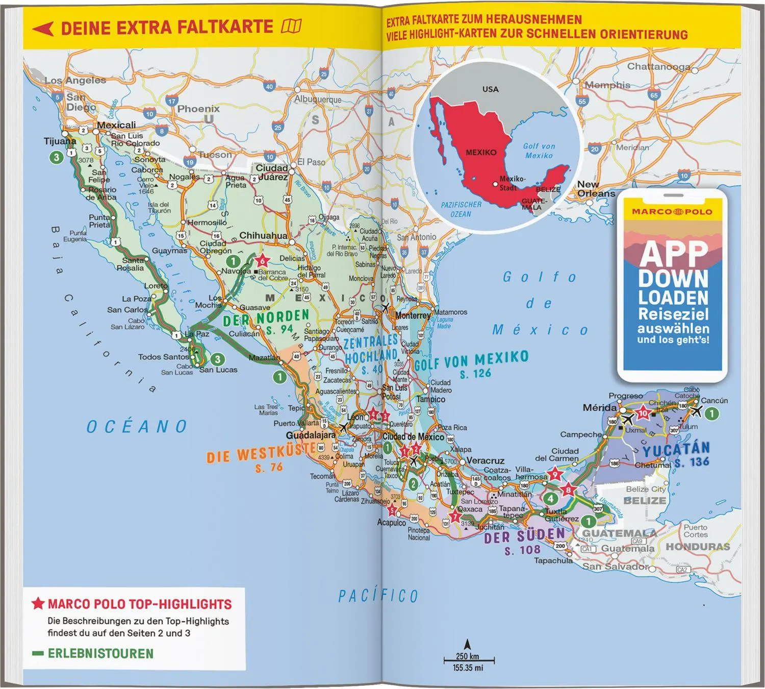 Bild: 9783829742252 | MARCO POLO Reiseführer Mexiko | Thomas Bassen (u. a.) | Taschenbuch