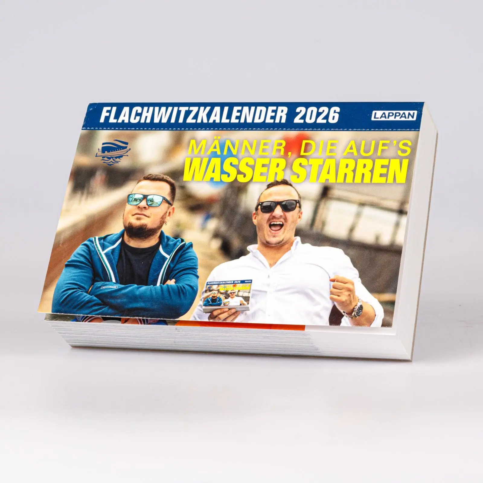 Bild: 9783830322252 | Männer, die aufs Wasser starren - Flachwitzkalender 2026 | starren