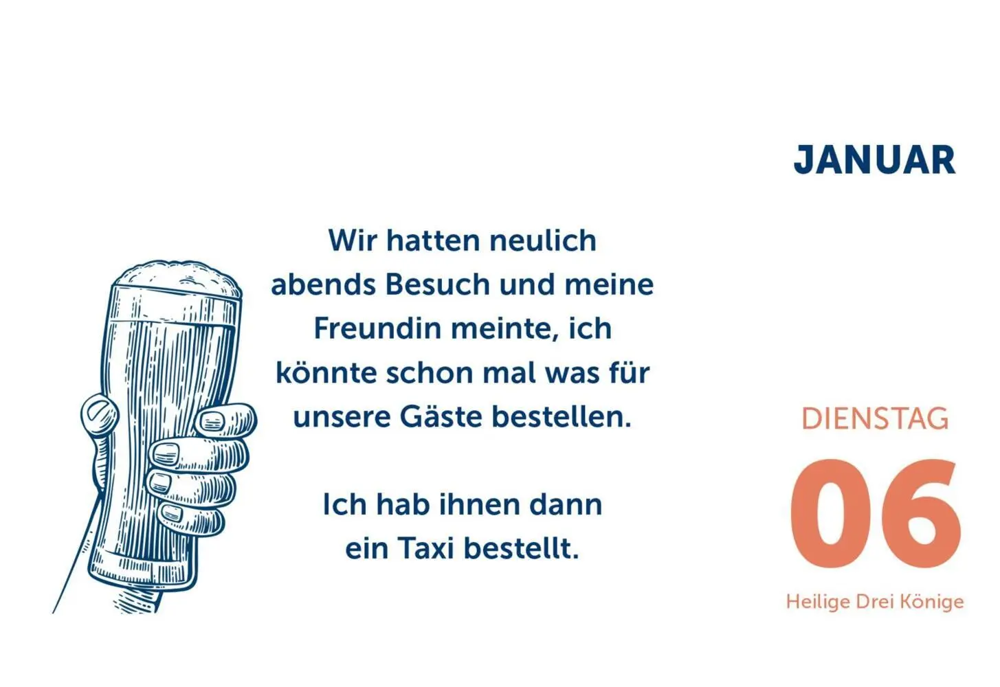Bild: 9783830322252 | Männer, die aufs Wasser starren - Flachwitzkalender 2026 | starren