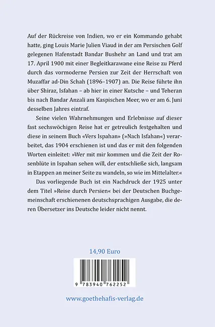 Bild: 9783940762252 | Nach Isfahan | Pierre Loti | Taschenbuch | Deutsch | 2015