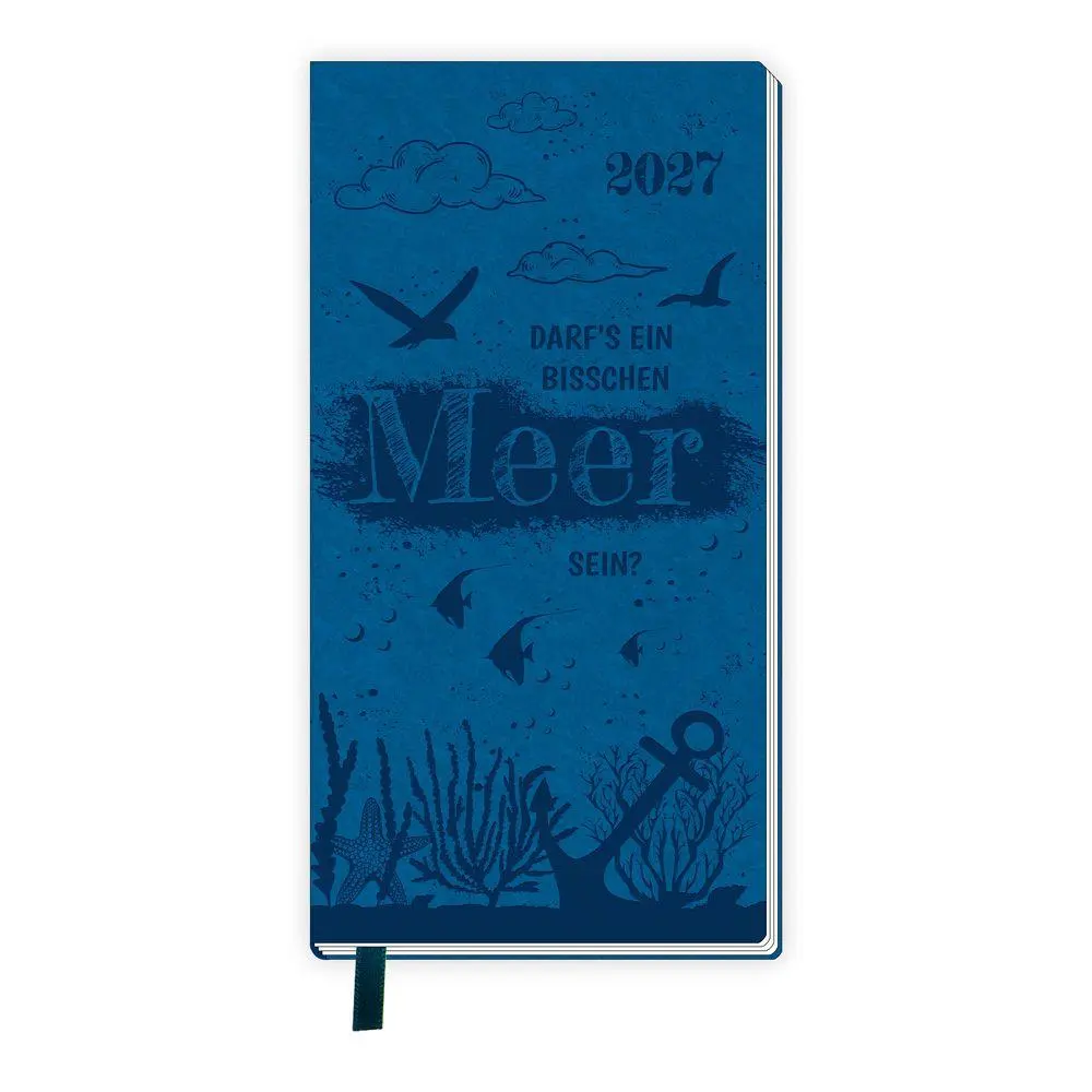 Cover: 4251901512352 | TRÖTSCH - Taschenterminer Soft Touch Maritim 2027 | KG | Kalender