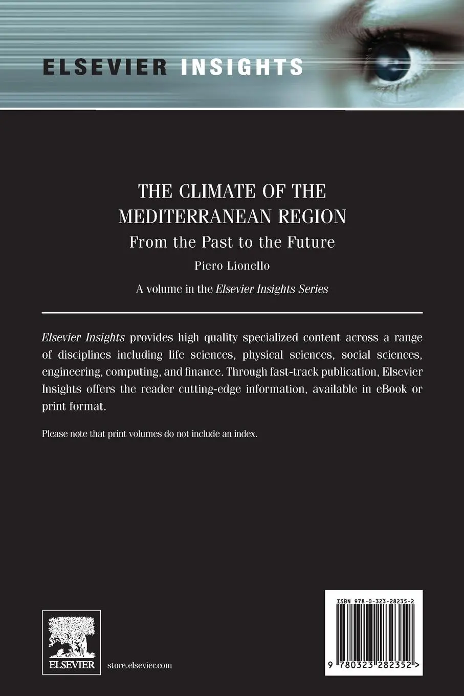 Rückseite: 9780323282352 | Climate of the Mediterranean Region | From the Past to the Future