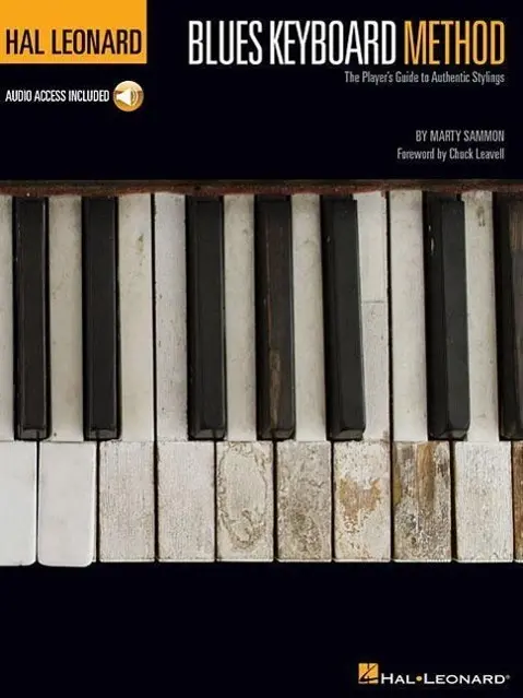 Cover: 9781480362352 | Hal Leonard Blues Keyboard Method - Book/Online Audio | Marty Sammon