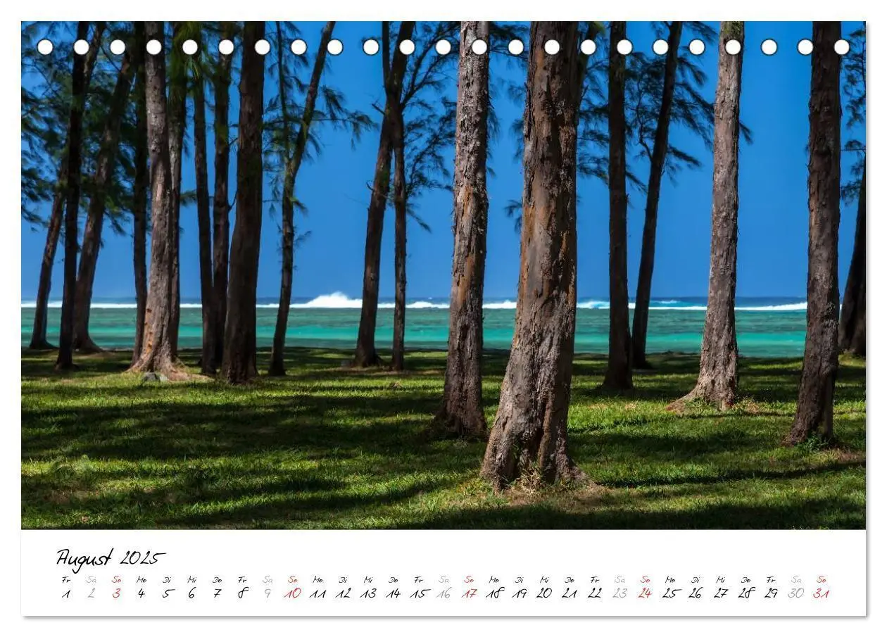 Bild: 9783435782352 | Mauritius - Momente einer Insel (Tischkalender 2025 DIN A5 quer),...