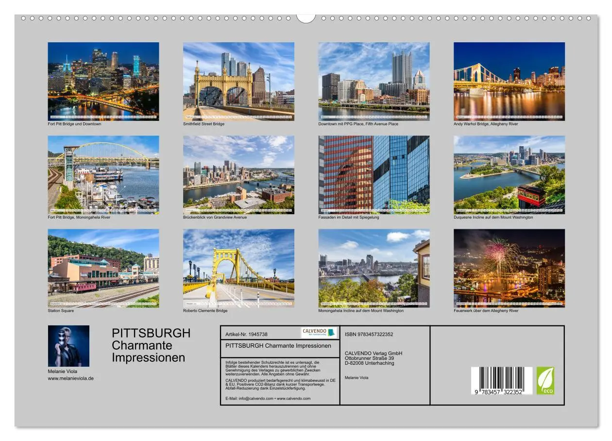 Bild: 9783457322352 | PITTSBURGH Charmante Impressionen (hochwertiger Premium...