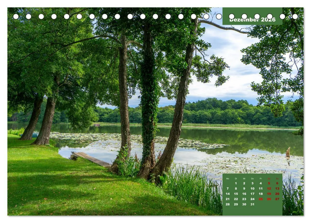 Bild: 9783457492352 | Lychen Uckermark (Tischkalender 2026 DIN A5 quer), CALVENDO...