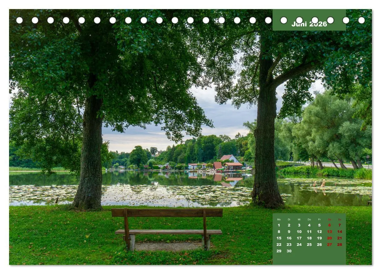Bild: 9783457492352 | Lychen Uckermark (Tischkalender 2026 DIN A5 quer), CALVENDO...