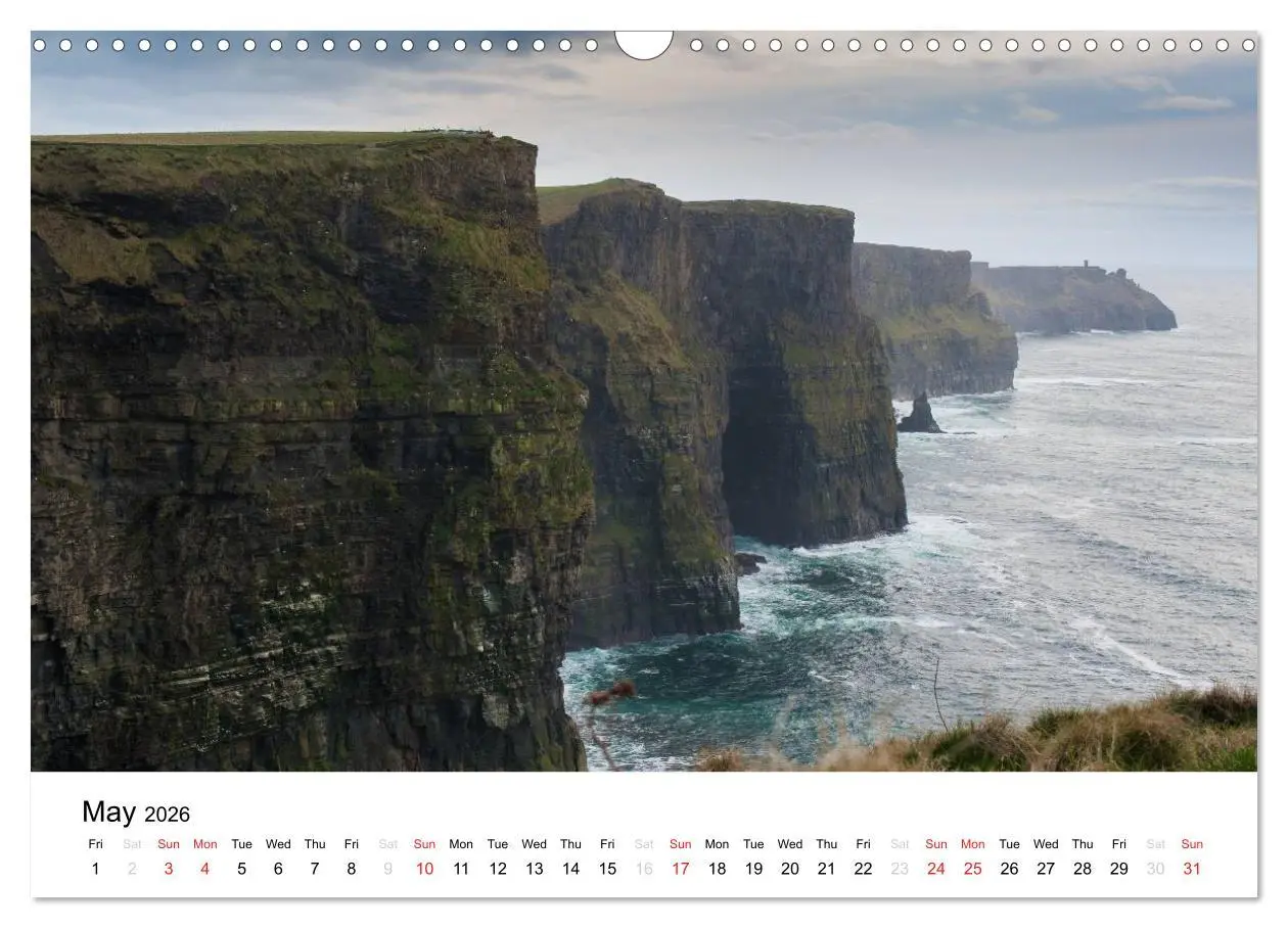 Bild: 9783516582352 | Ireland. Wild Atlantic Views / UK-Version (Wall Calendar 2026 DIN...