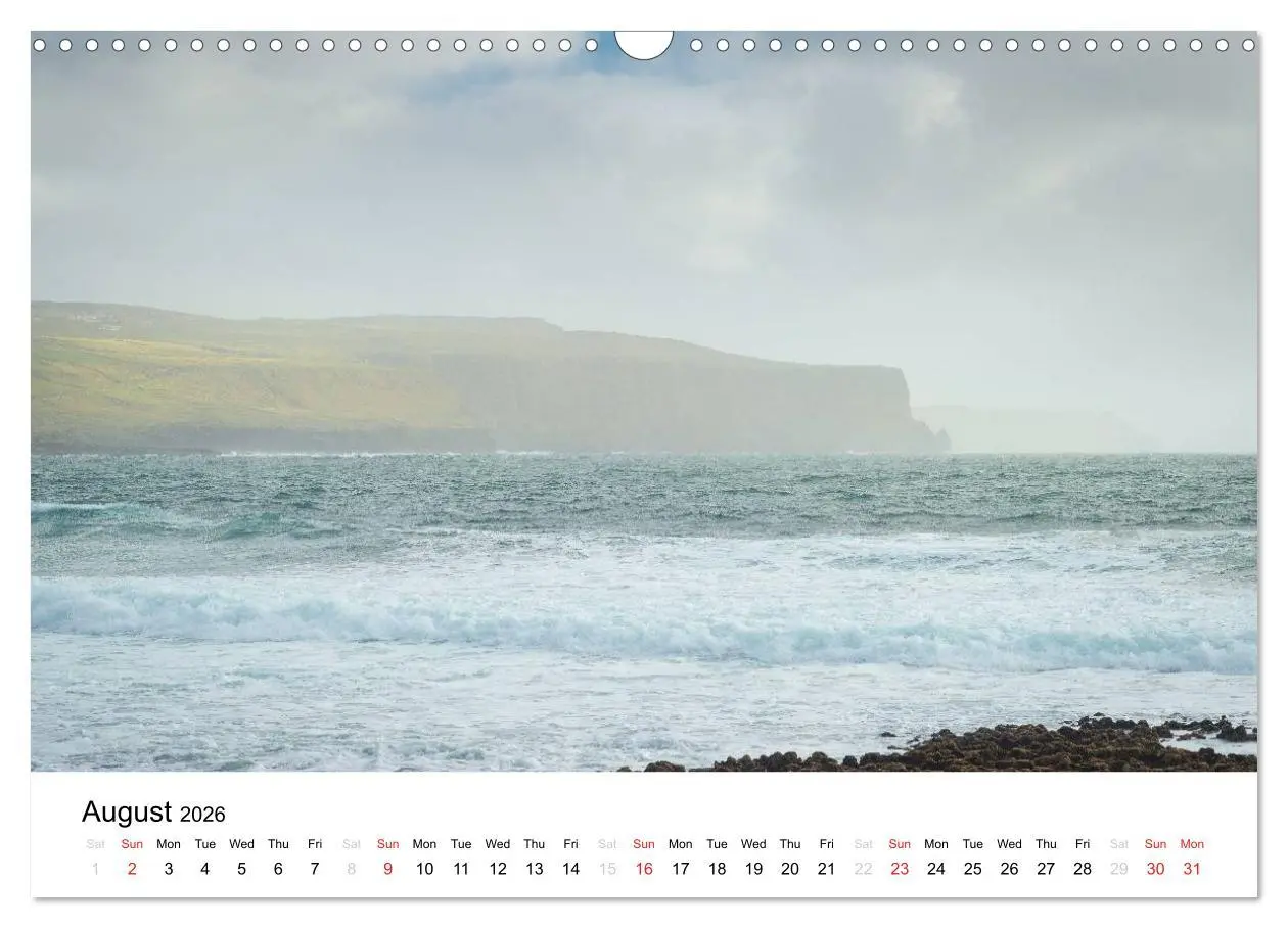 Bild: 9783516582352 | Ireland. Wild Atlantic Views / UK-Version (Wall Calendar 2026 DIN...