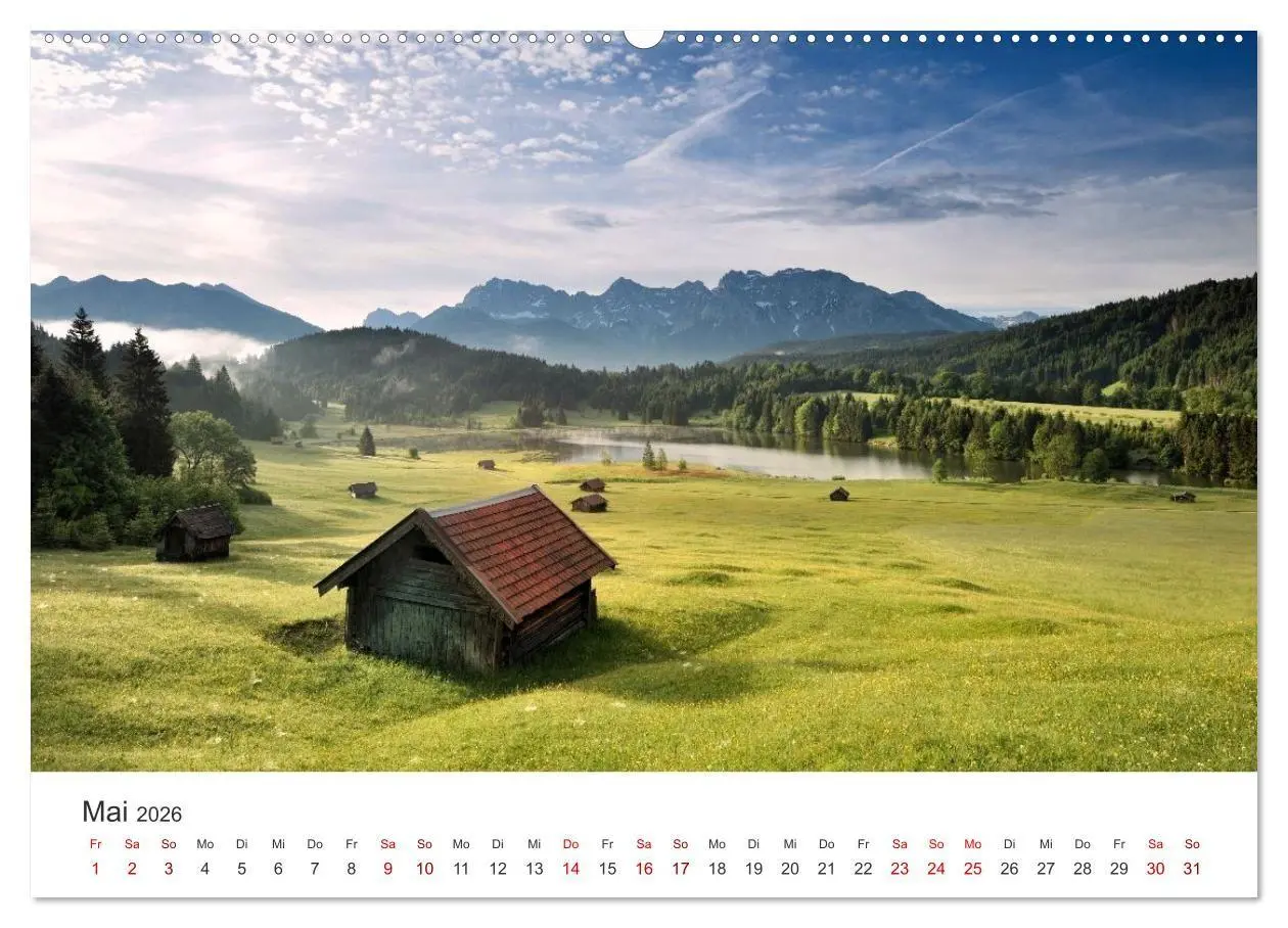Bild: 9783516722352 | Deutschlands Landschaften 2026 - Von der Küste bis zu den Alpen...