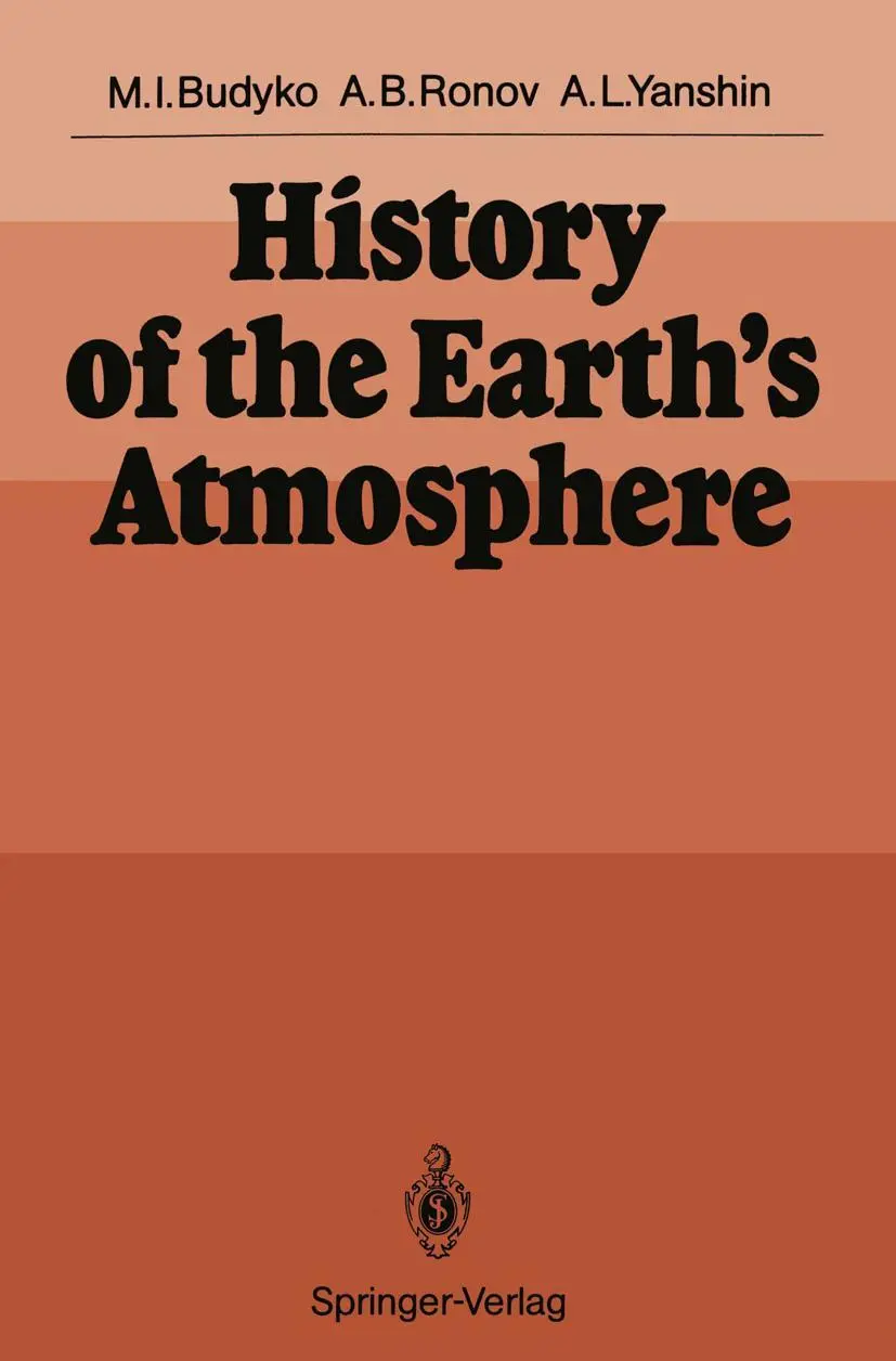 Cover: 9783540172352 | History of the Earth's Atmosphere | Michael I. Budyko (u. a.) | Buch