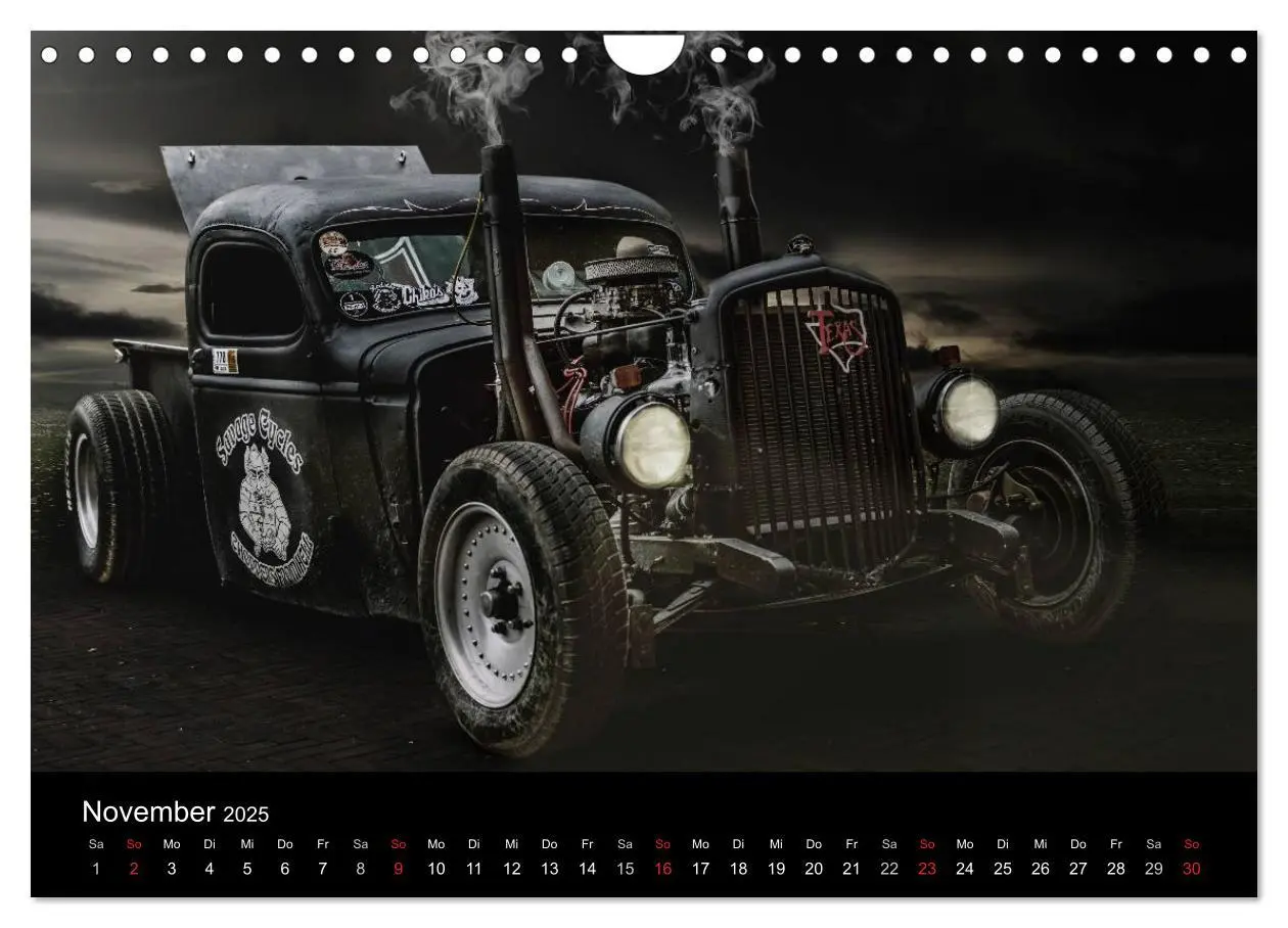 Bild: 9783435772452 | Außergewöhnliche Autos - Hot Rods (Wandkalender 2025 DIN A4 quer),...