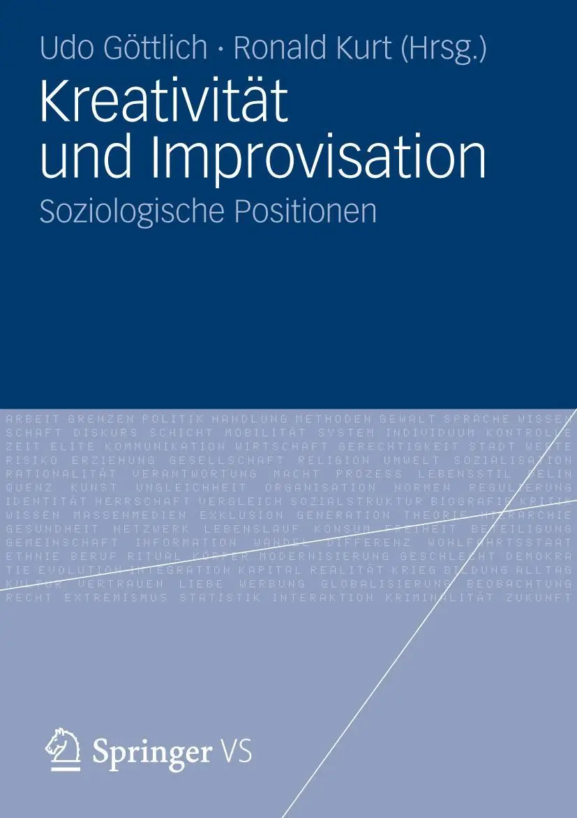 Cover: 9783531182452 | Kreativität und Improvisation | Soziologische Positionen | Taschenbuch