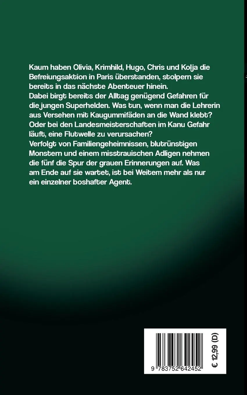 Rückseite: 9783752642452 | SOS-Superhelden | Graue Erinnerungen | Fabienne Lämmel | Taschenbuch