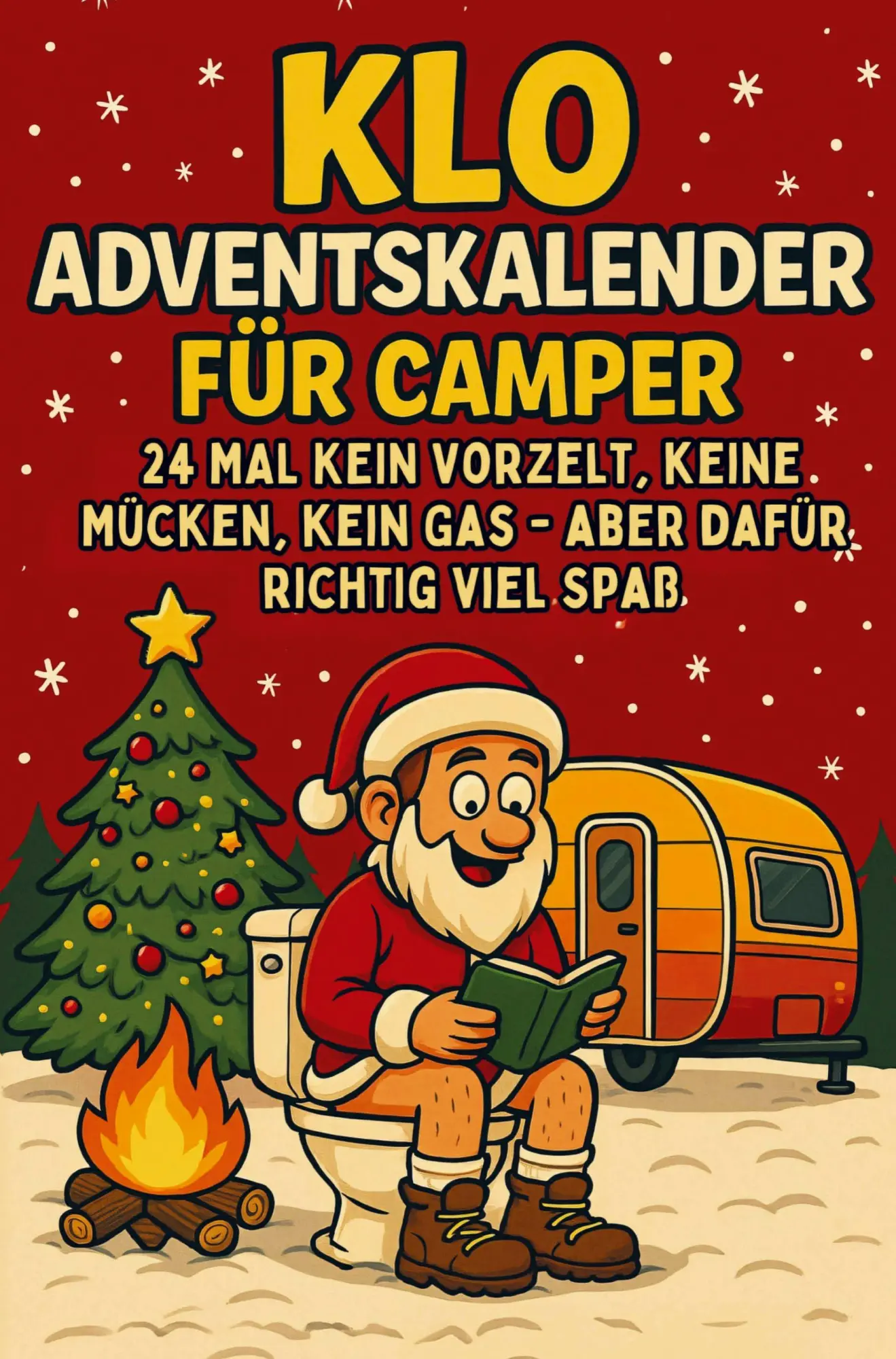 Cover: 9783982562452 | Klo Adventskalender für Camper: 24 mal kein Vorzelt, keine Mücken,...