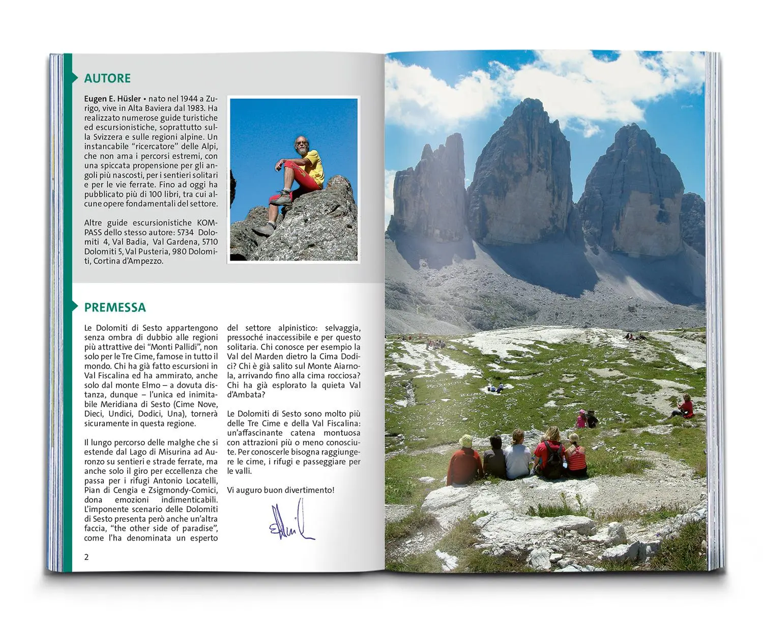 Bild: 9783991542452 | KOMPASS guida escursionistica Dolomiti di Sesto, Parco Naturale Tre...