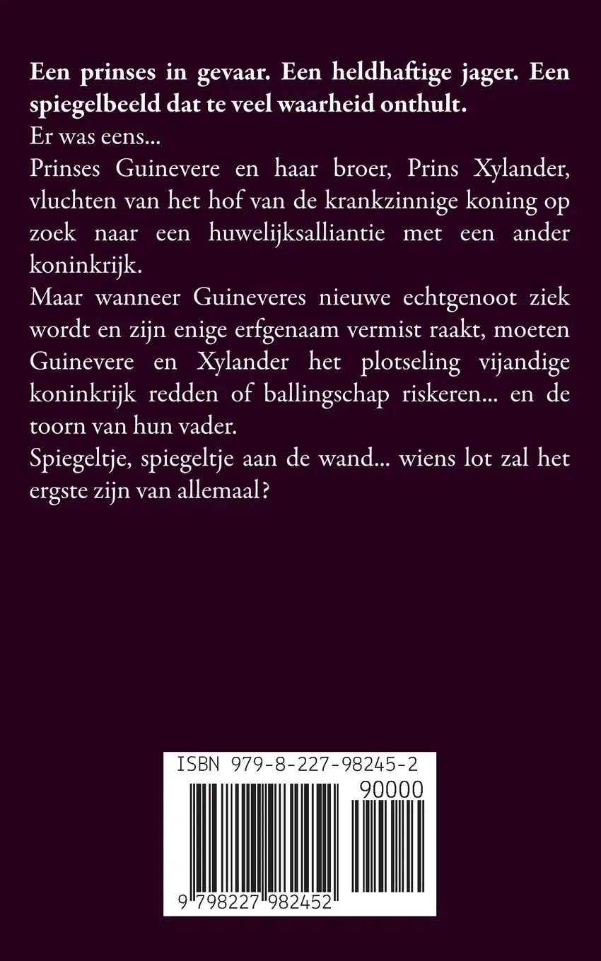 Rückseite: 9798227982452 | Reflecteren | Een Romantasy Hervertelling van het Sprookje Sneeuwwitje