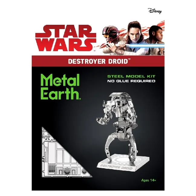 Bild: 32309012552 | Metal Earth: STAR WARS Destroyer Droid | Steel Model Kit | 502650