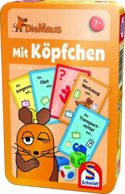Cover: 4001504512552 | Die Maus - Mit Köpfchen | Für 2-7 Spieler | Spiel | 51255 | Deutsch