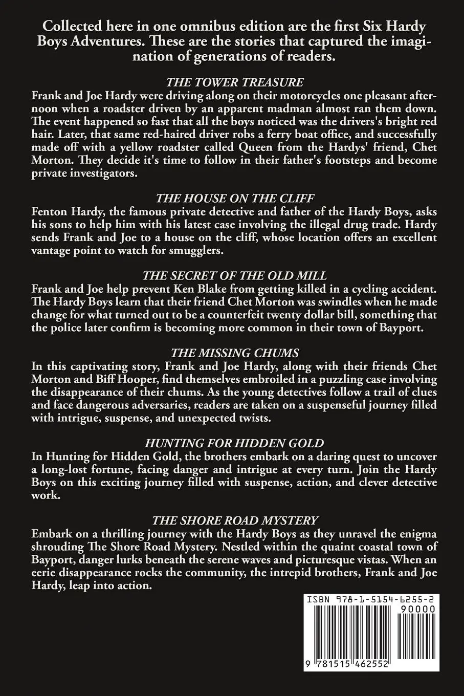 Rückseite: 9781515462552 | The Hardy Boys Super Pack | Franklin W. Dixon | Taschenbuch | Englisch