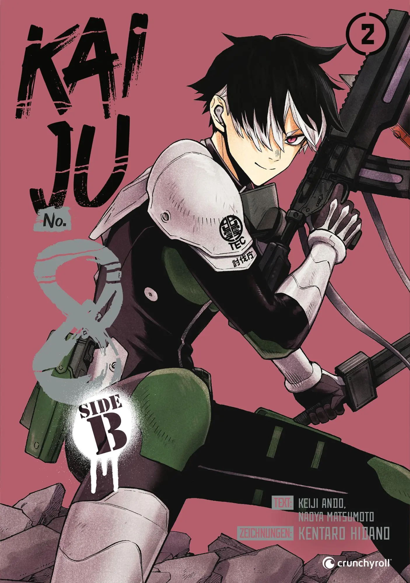 Cover: 9782832472552 | Kaiju No. 8 side B - Band 2 (Finale) | Naoya Matsumoto Keiji Ando