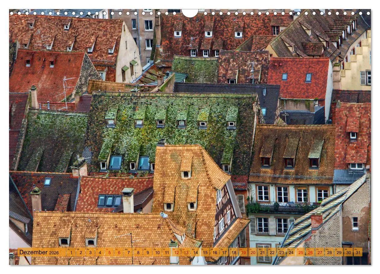 Bild: 9783457542552 | Das Elsass (Wandkalender 2026 DIN A3 quer), CALVENDO Monatskalender