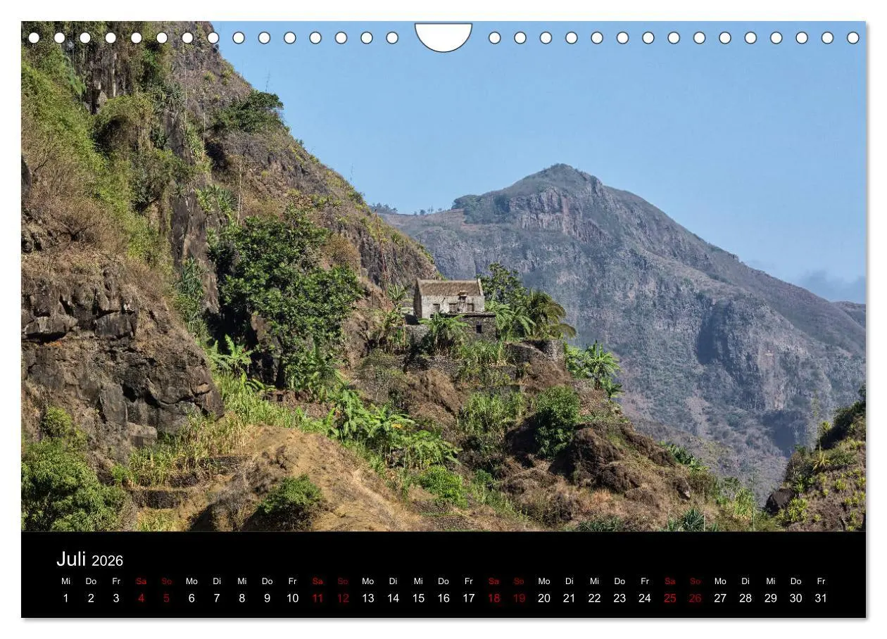 Bild: 9783457852552 | Santo Antao, Perle der Kapverden (Wandkalender 2026 DIN A4 quer),...