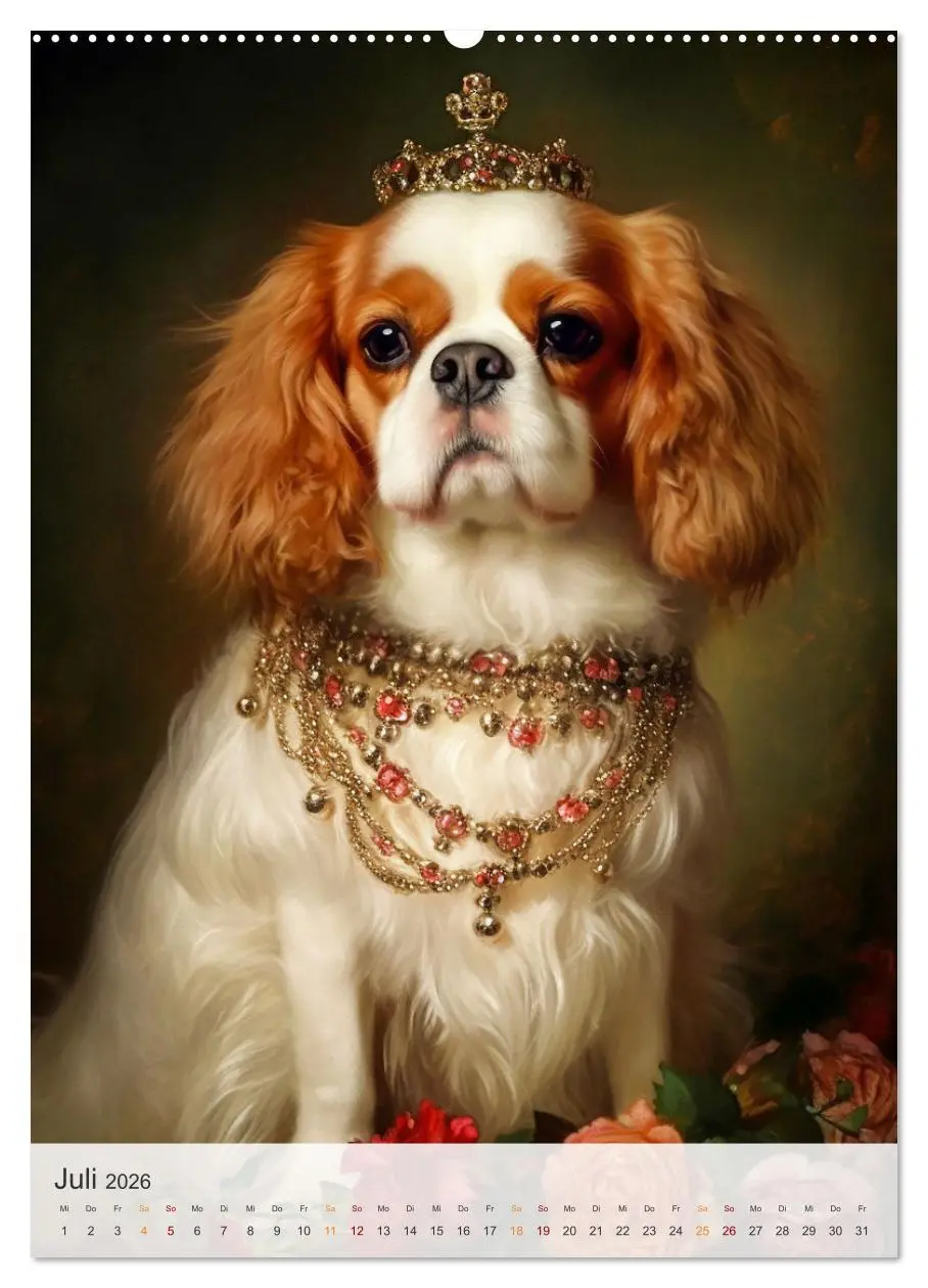 Bild: 9783516322552 | Cavalier King Charles Spaniel (Wandkalender 2026 DIN A2 hoch),...