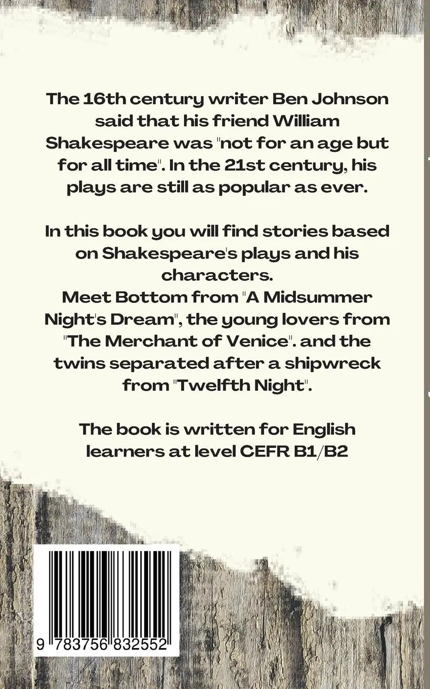 Rückseite: 9783756832552 | Shakespeare | Stories for today | Sarah Curtius | Taschenbuch | 2022