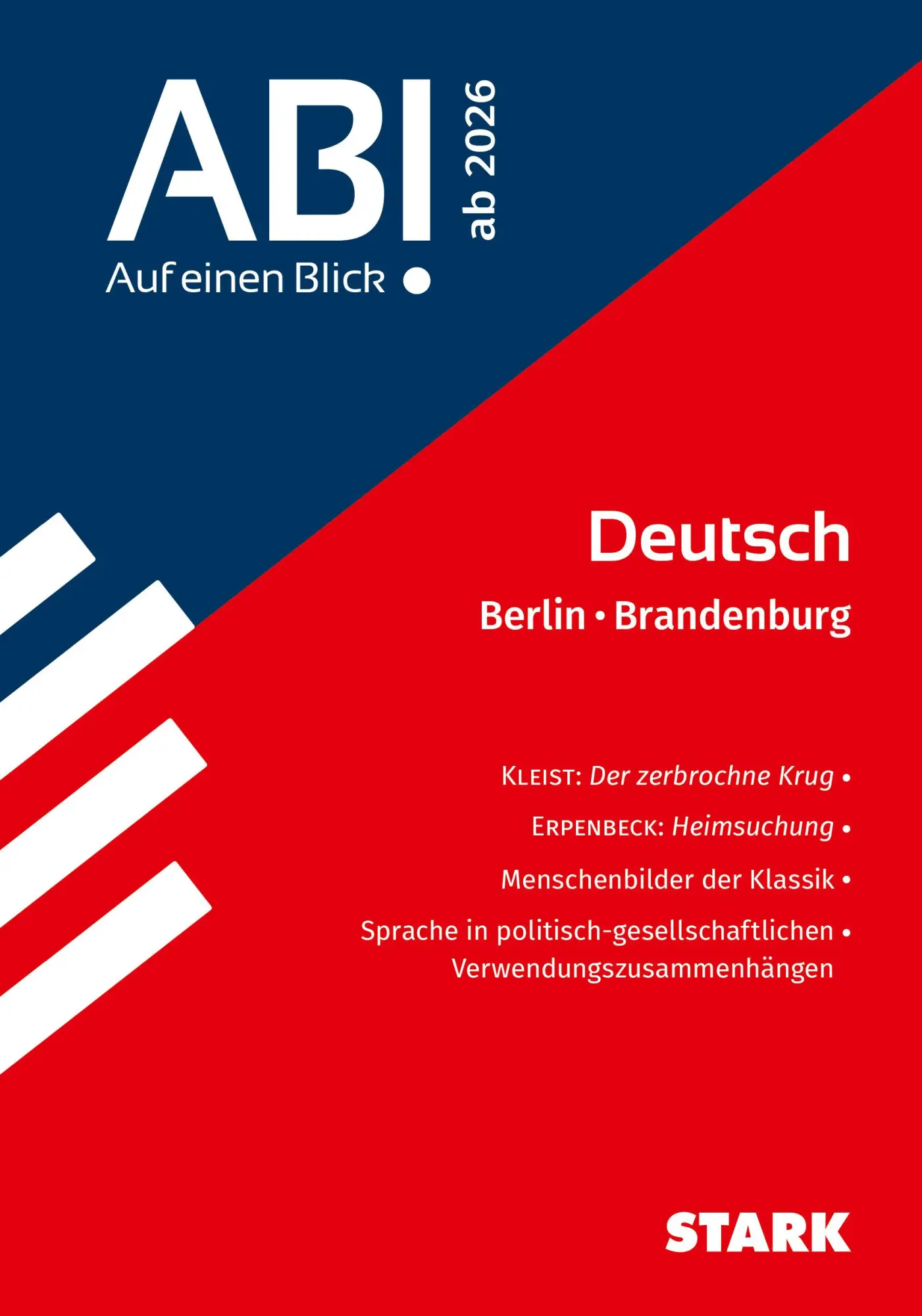 Cover: 9783849062552 | STARK Deutsch - Abi - Auf einen Blick! 2026 Berlin/Brandenburg | Buch