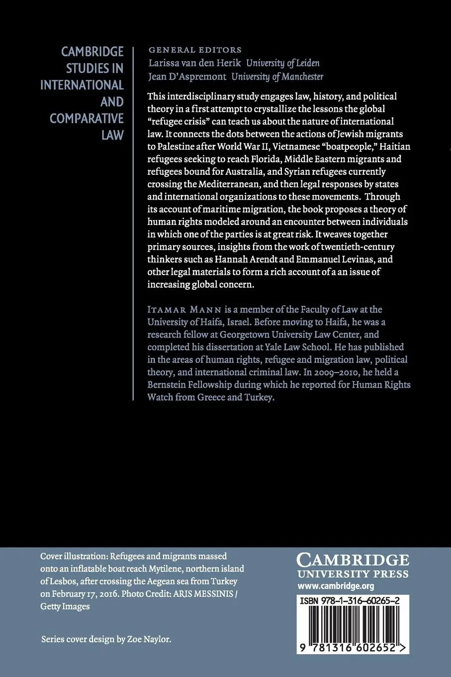 Rückseite: 9781316602652 | Humanity at Sea | Itamar Mann | Taschenbuch | Englisch | 2017