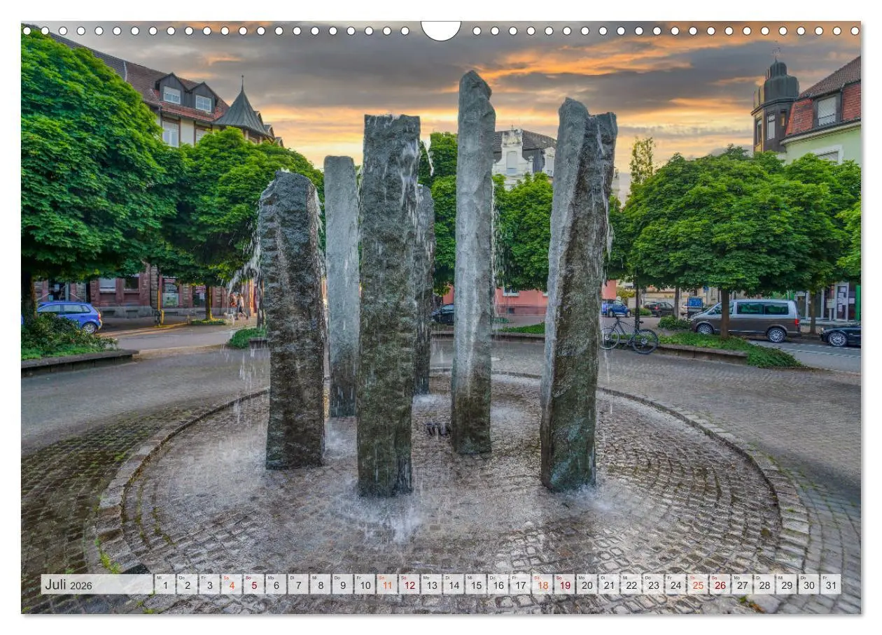 Bild: 9783457602652 | Offenburg Impressionen (Wandkalender 2026 DIN A3 quer), CALVENDO...