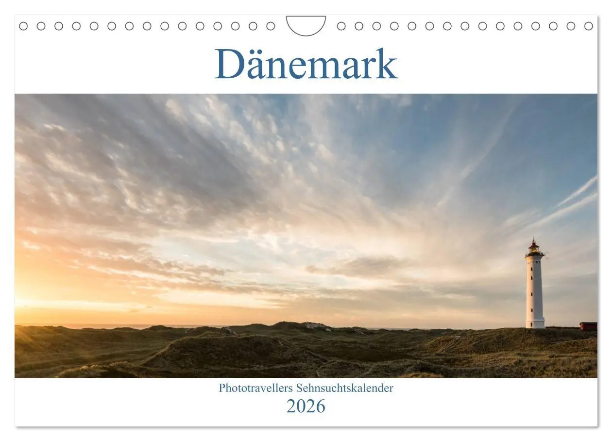 Cover: 9783457842652 | Dänemark - Phototravellers Sehnsuchtskalender (Wandkalender 2026...