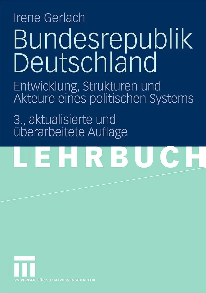 Cover: 9783531162652 | Bundesrepublik Deutschland | Irene Gerlach | Taschenbuch | 400 S.