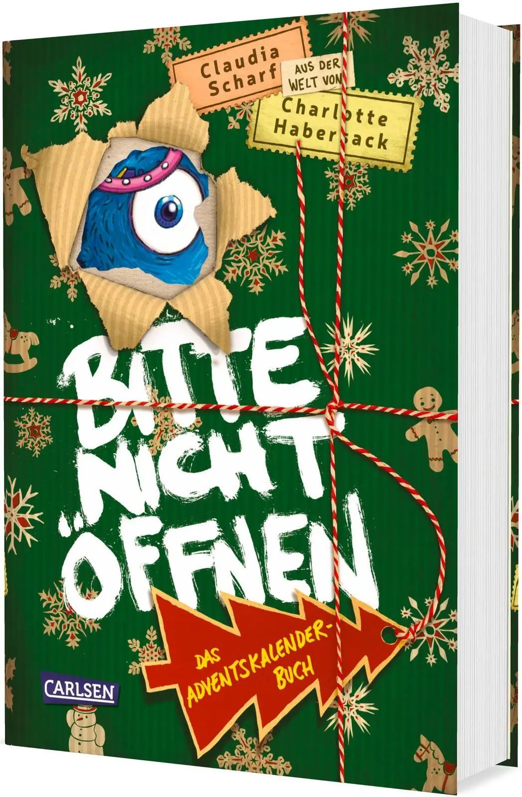 Cover: 9783551652652 | Bitte nicht öffnen: Das Adventskalenderbuch | Claudia Scharf | Buch