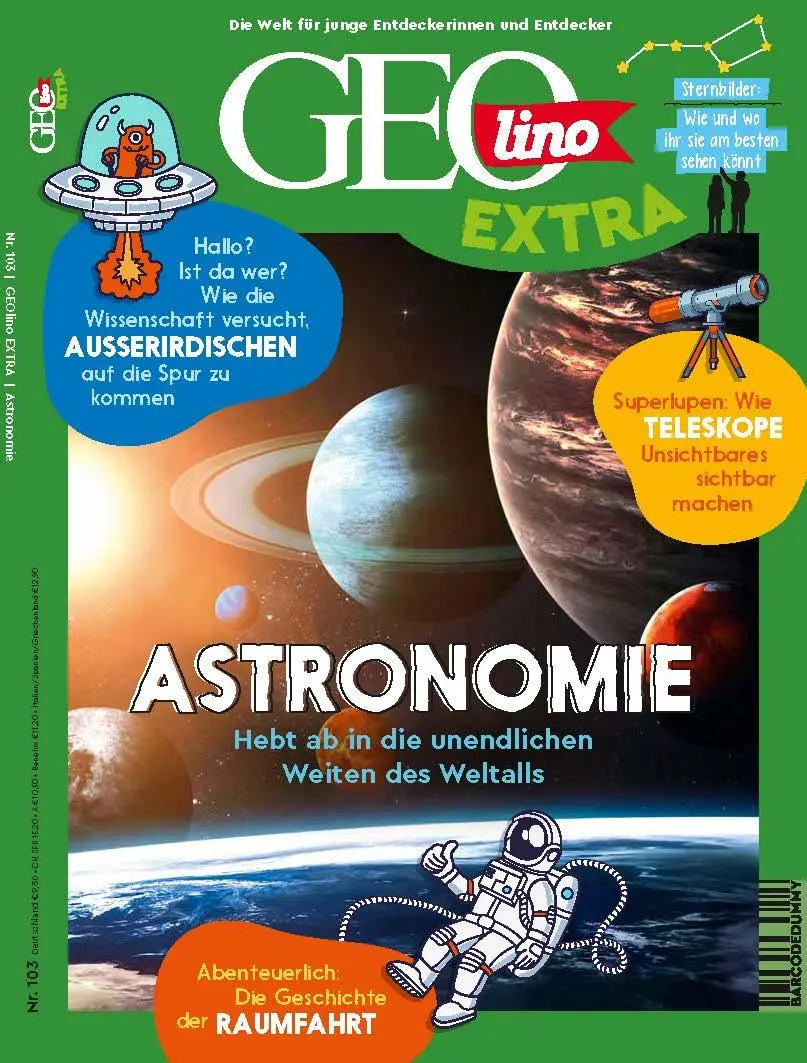 Cover: 9783652012652 | GEOlino extra 103/2023 - Astronomie | Juliane van Treeck | Taschenbuch