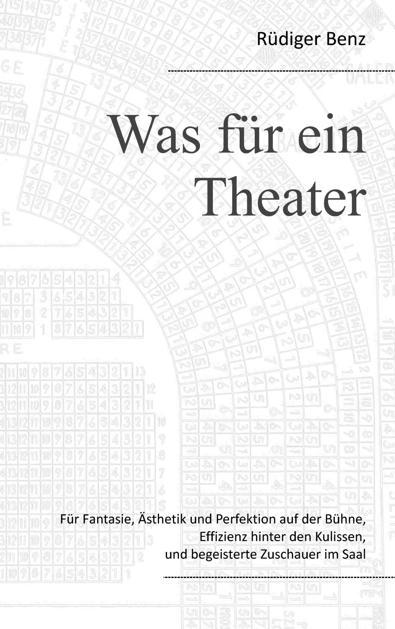 Cover: 9783735722652 | Was für ein Theater | Rüdiger Benz | Taschenbuch | 124 S. | Deutsch