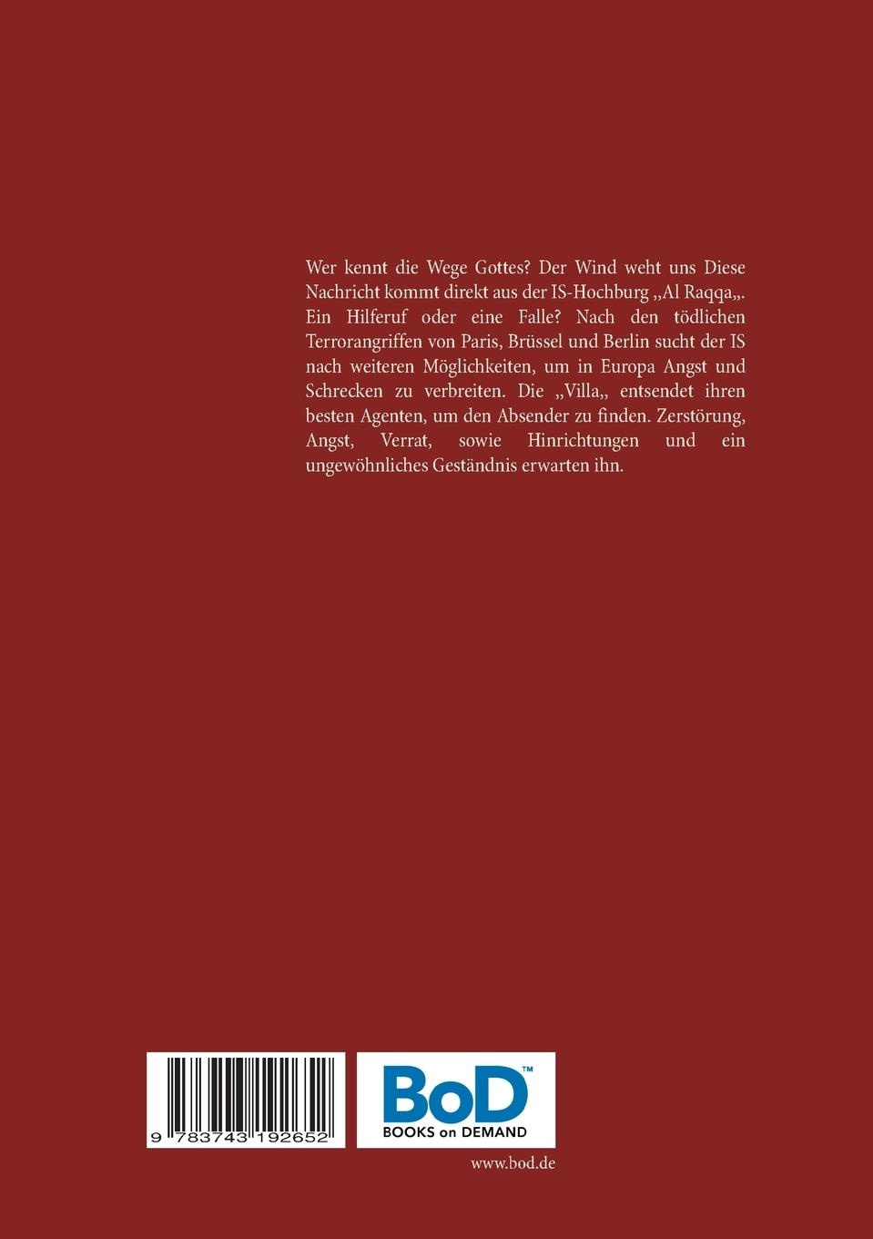 Rückseite: 9783743192652 | Wer kennt die Wege Gottes? Der Wind weht uns ... | Eduardo Esmi | Buch