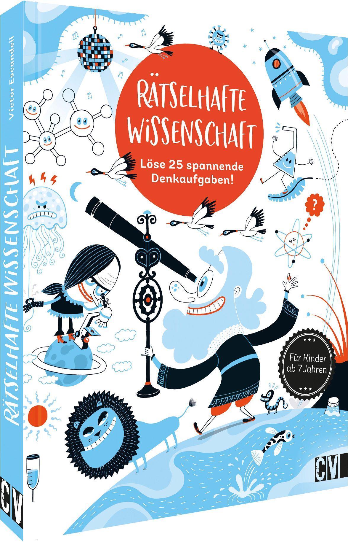 Cover: 9783841102652 | Rätselhafte Wissenschaft | Löse 25 spannende Denkaufgaben | Escandell