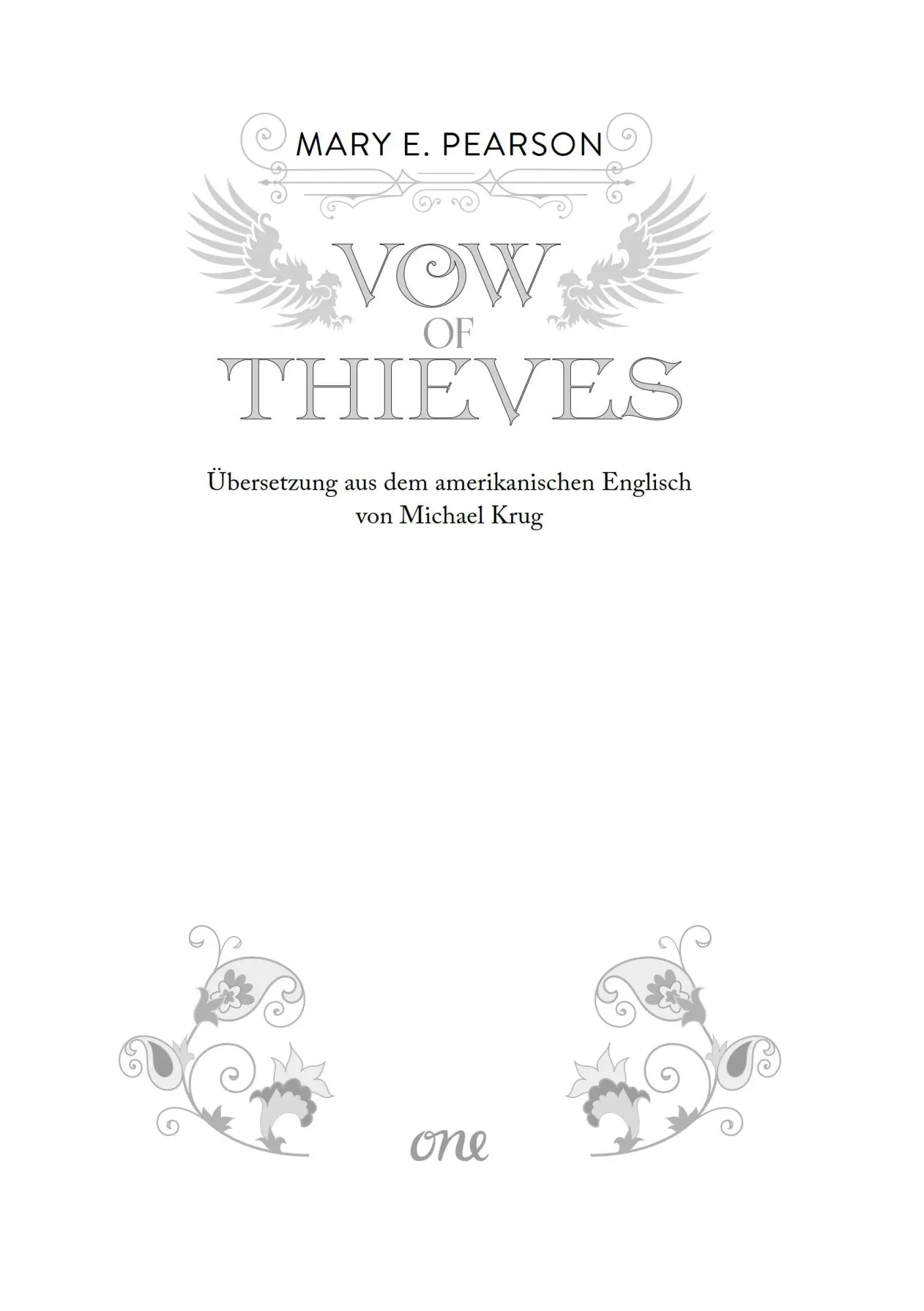 Bild: 9783846602652 | Vow of Thieves | Mary E. Pearson | Buch | Die Chroniken der Hoffnung