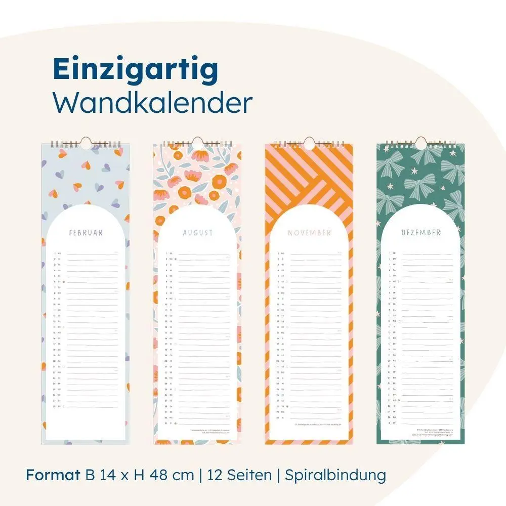 Bild: 9783986362652 | Wandkalender 2027 Ein Jahr voller Glücksmomente | Wandkalender | 12 S.