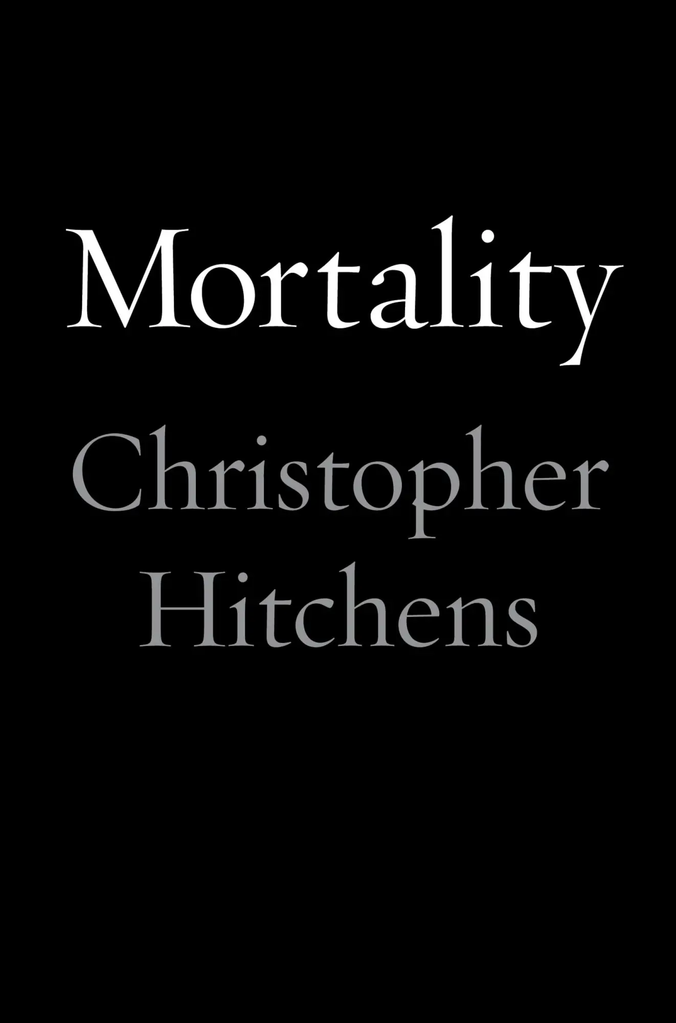 Cover: 9781455502752 | Mortality | Christopher Hitchens | Buch | Twelve | Englisch | 2012
