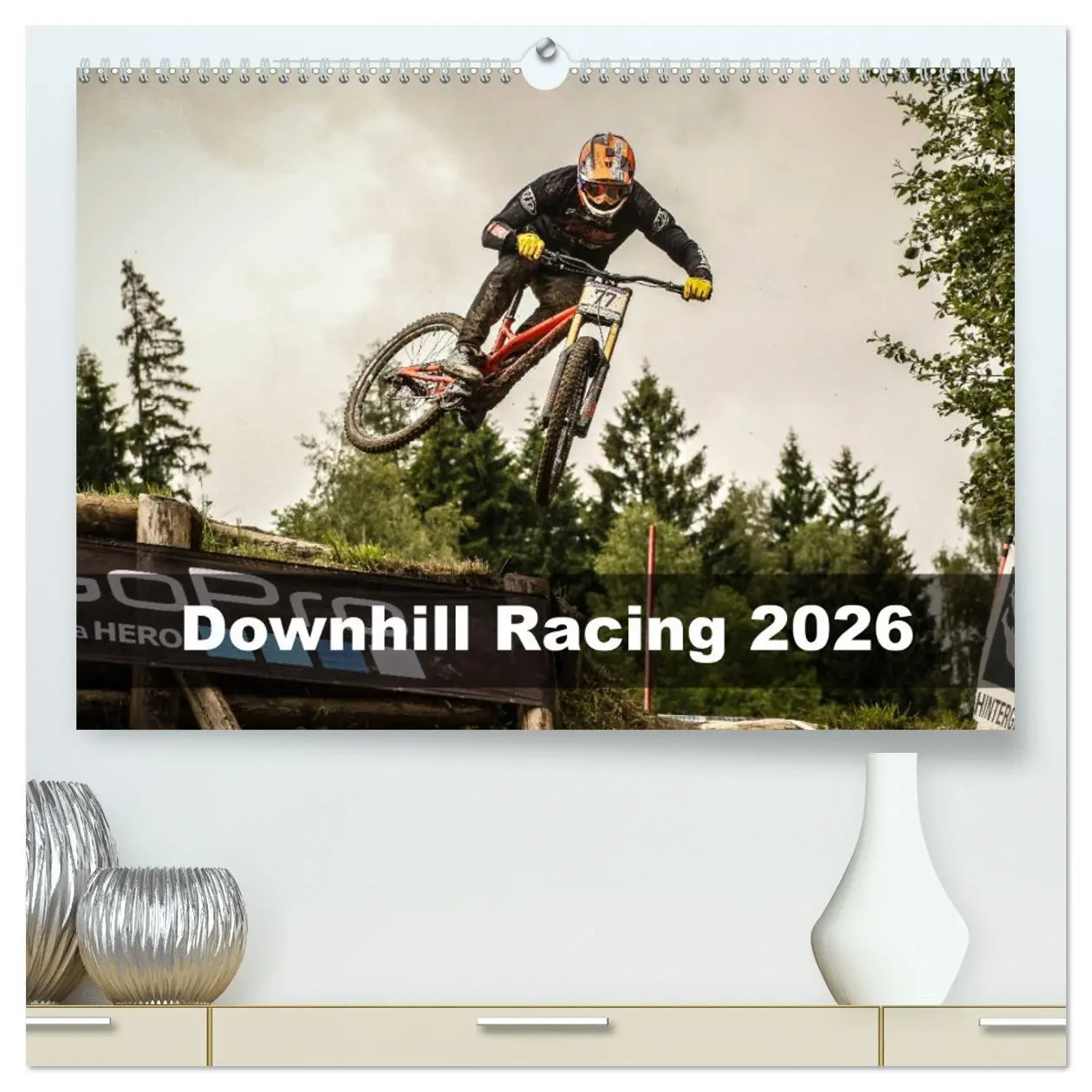 Cover: 9783457762752 | Downhill Racing 2026 (hochwertiger Premium Wandkalender 2026 DIN A2...