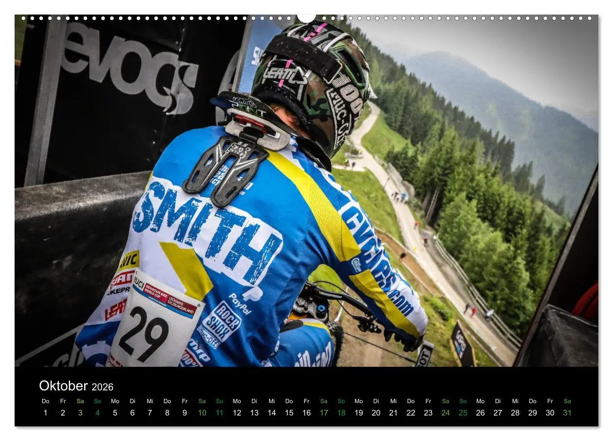 Bild: 9783457762752 | Downhill Racing 2026 (hochwertiger Premium Wandkalender 2026 DIN A2...