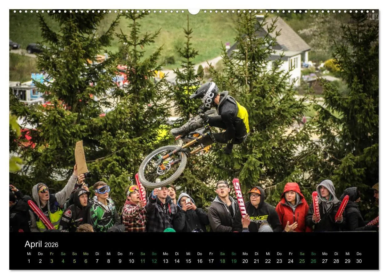 Bild: 9783457762752 | Downhill Racing 2026 (hochwertiger Premium Wandkalender 2026 DIN A2...