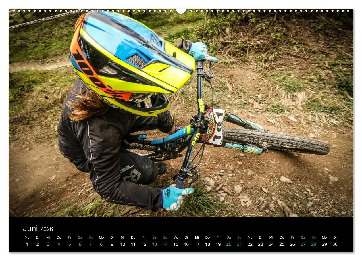 Bild: 9783457762752 | Downhill Racing 2026 (hochwertiger Premium Wandkalender 2026 DIN A2...