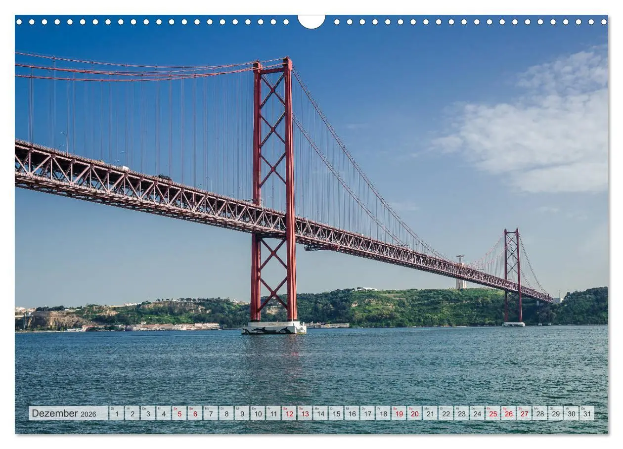 Bild: 9783457832752 | Lissabon Stadtansichten (Wandkalender 2026 DIN A3 quer), CALVENDO...