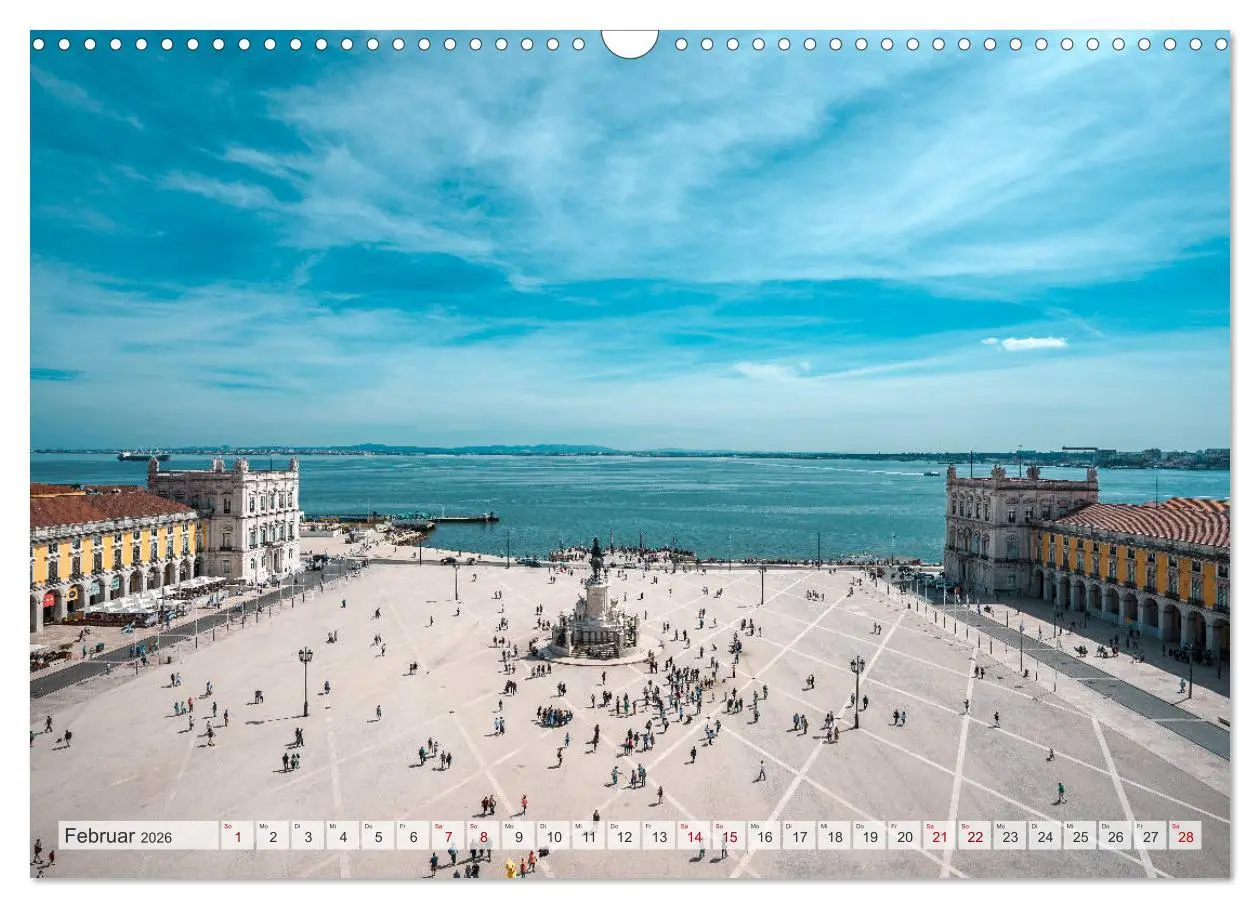 Bild: 9783457832752 | Lissabon Stadtansichten (Wandkalender 2026 DIN A3 quer), CALVENDO...
